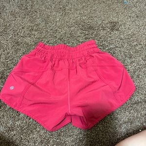 Lululemon pink shorts
